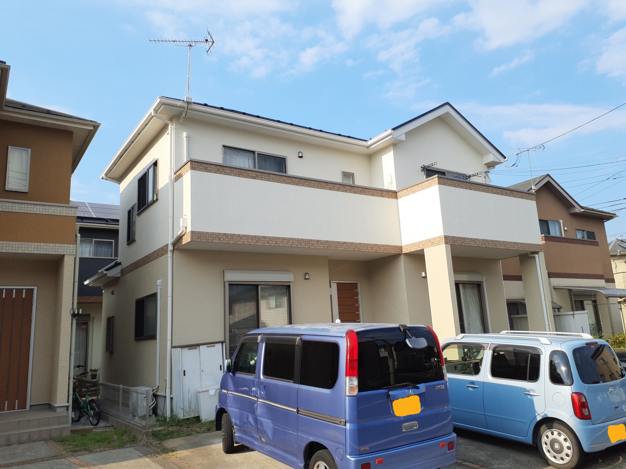 色はあまり変えず、新築の時の様に