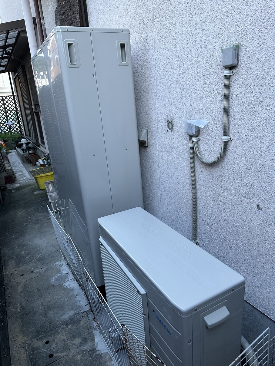 使いやすい浴室とエコキュート入替工事