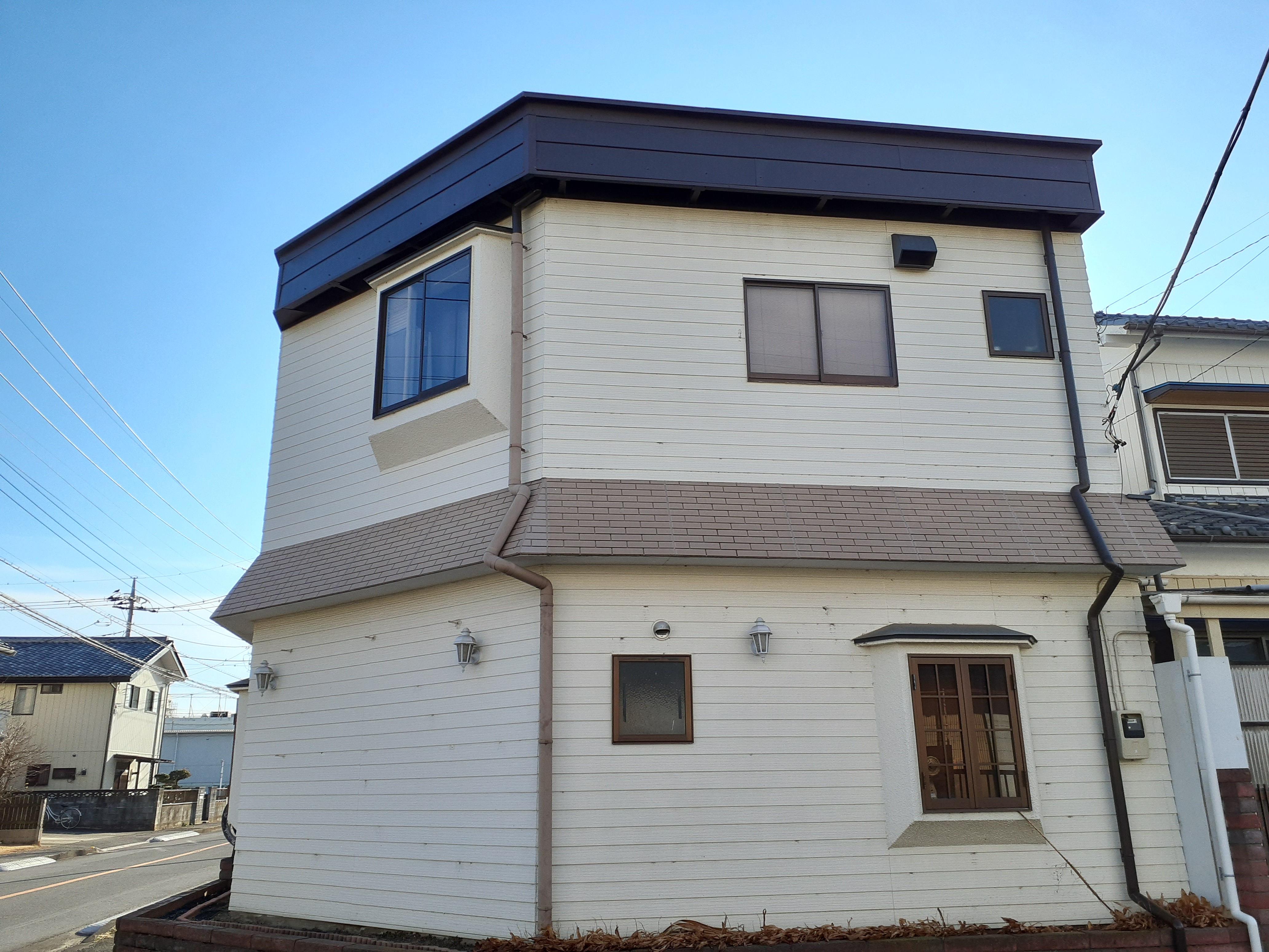 ネイビーブルーで格好いい仕上がりに