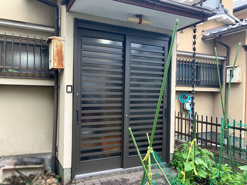 1日で玄関リフォーム