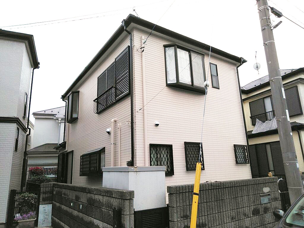 台風被害からの保険対応 ＆ 家全体塗装工事