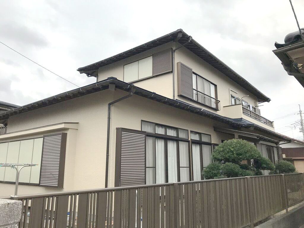 オール電化工事と瓦屋根から金属瓦へフルリフォーム