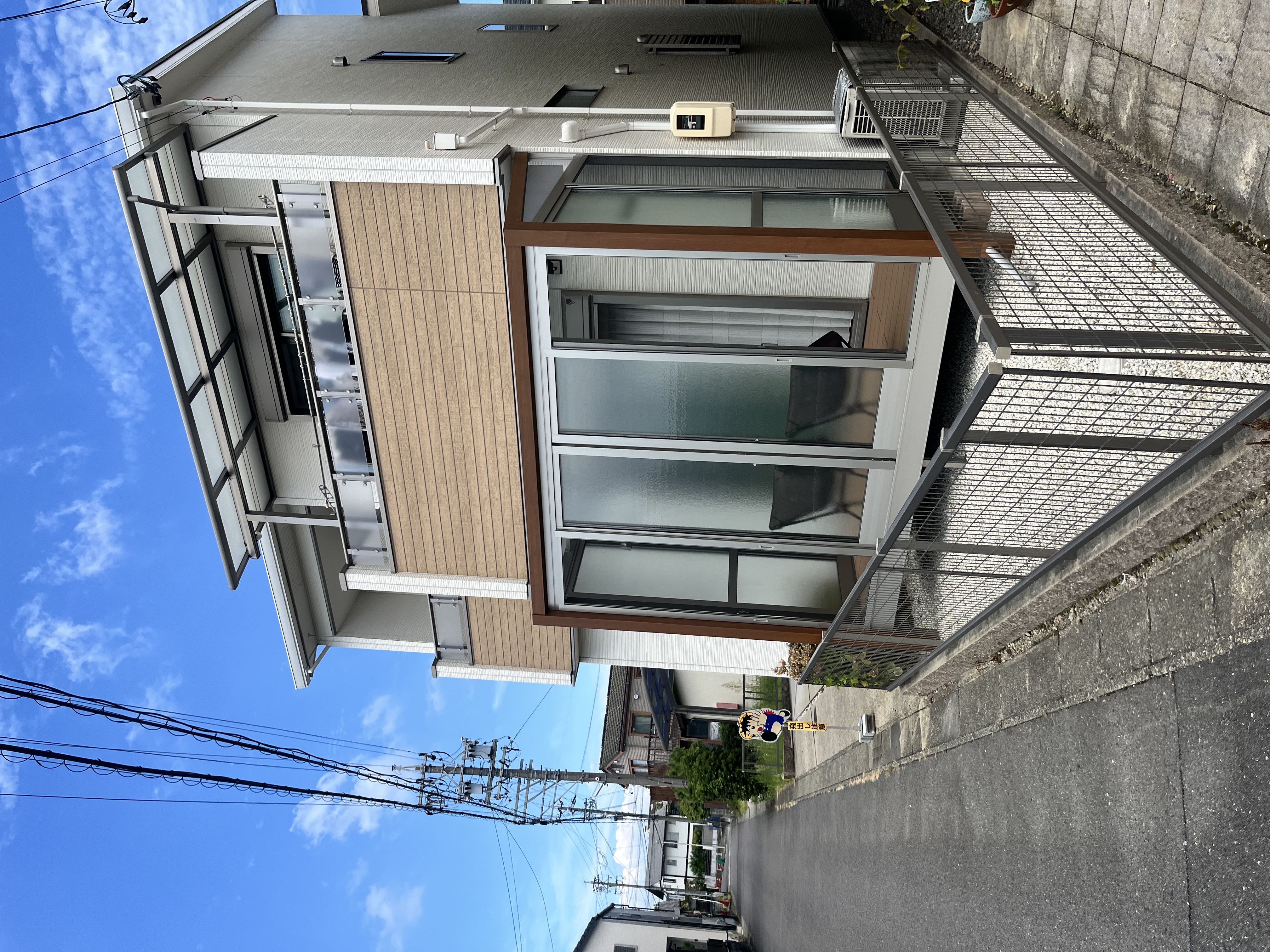 庭にサンルームを設置