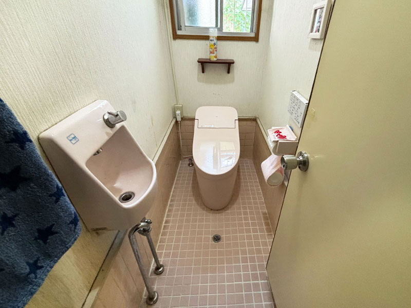 機能性が高いトイレに！
