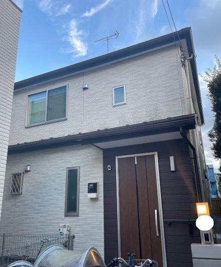 市川市A様邸　外壁塗装屋根カバー工法