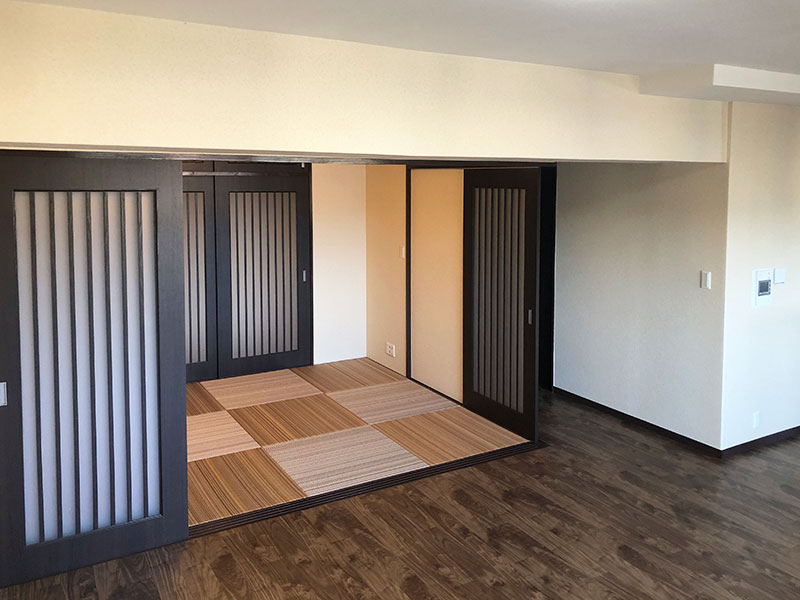 和モダンな空間に
