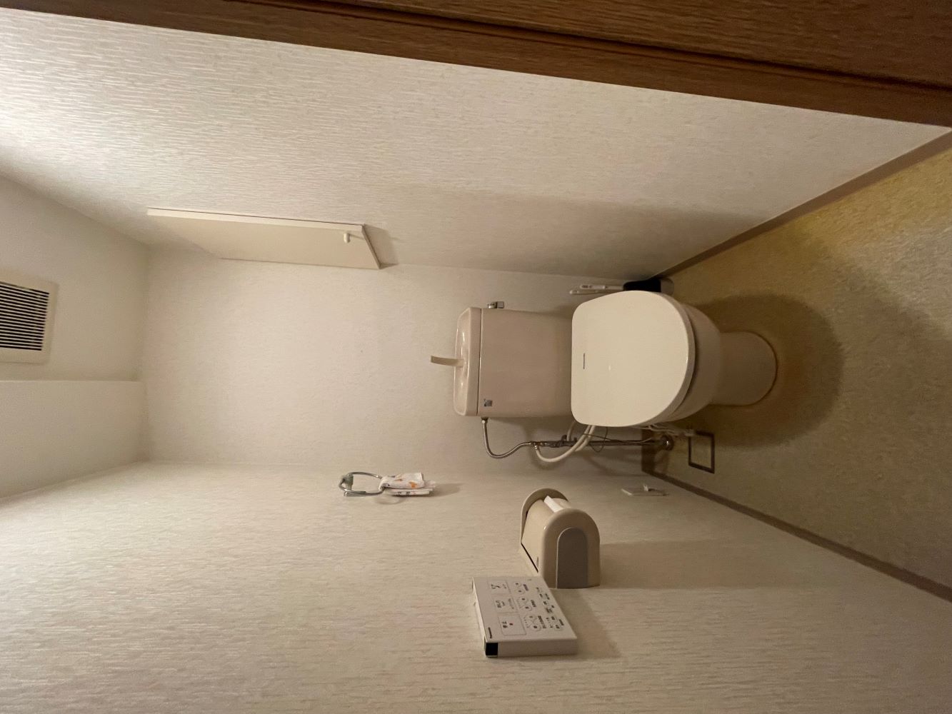 温水便座の取り付けとトイレリフォーム