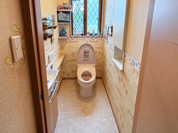 みんなが使いたくなる可愛らしいトイレに！
