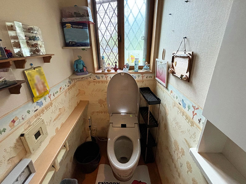 みんなが使いたくなる可愛らしいトイレに！