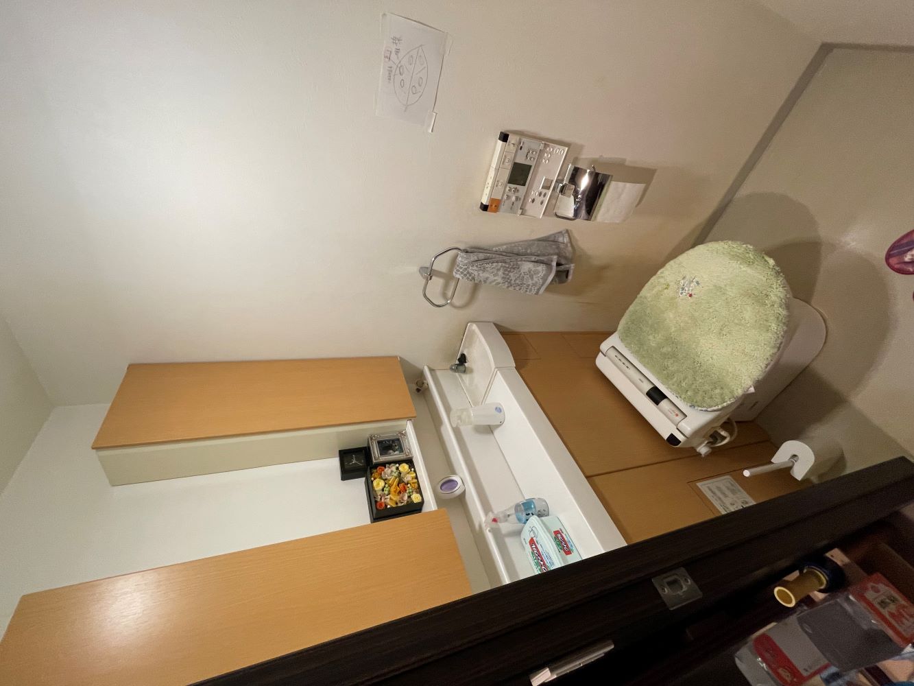 アラウーノ専用手洗い器で手洗いをしやすく
