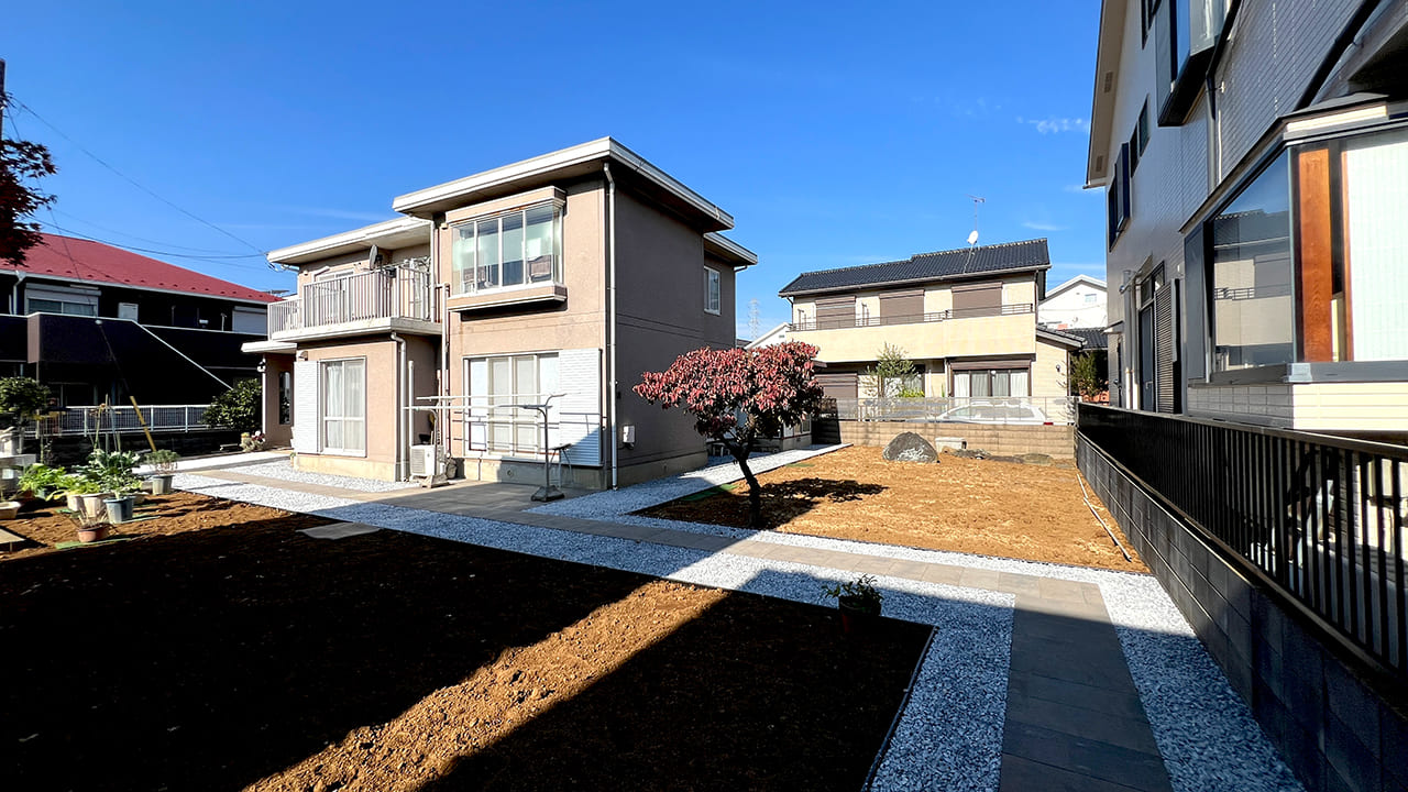埼玉県草加市 庭木を伐採・伐根・剪定