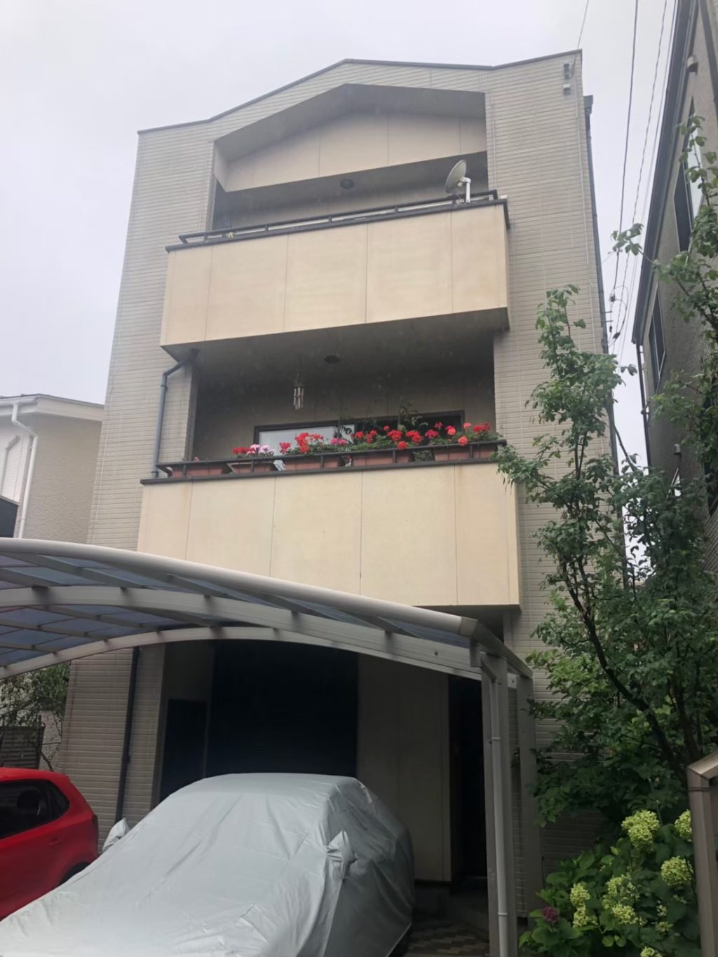屋根、外壁塗装工事