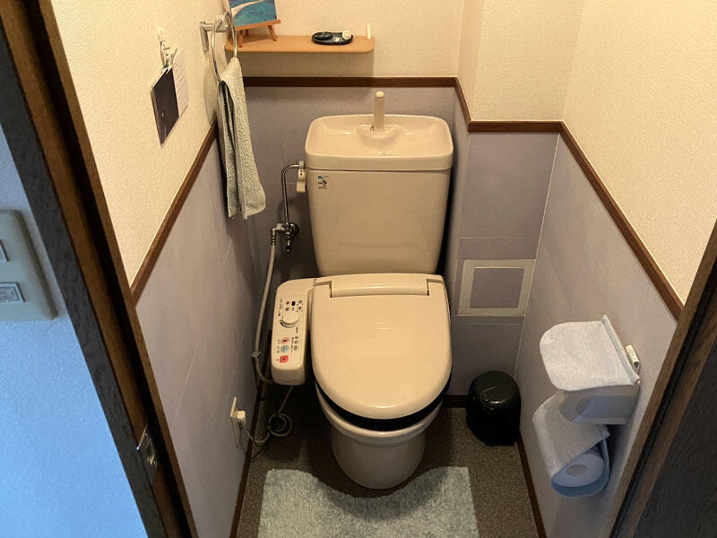 新しいトイレに変えて快適に