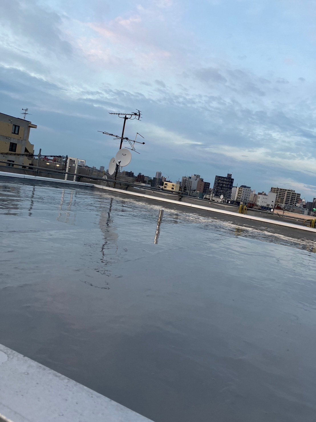 屋根・バルコニー防水工事で漏水防止✿