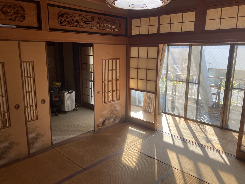 和室から洋室へスケルトンリフォーム