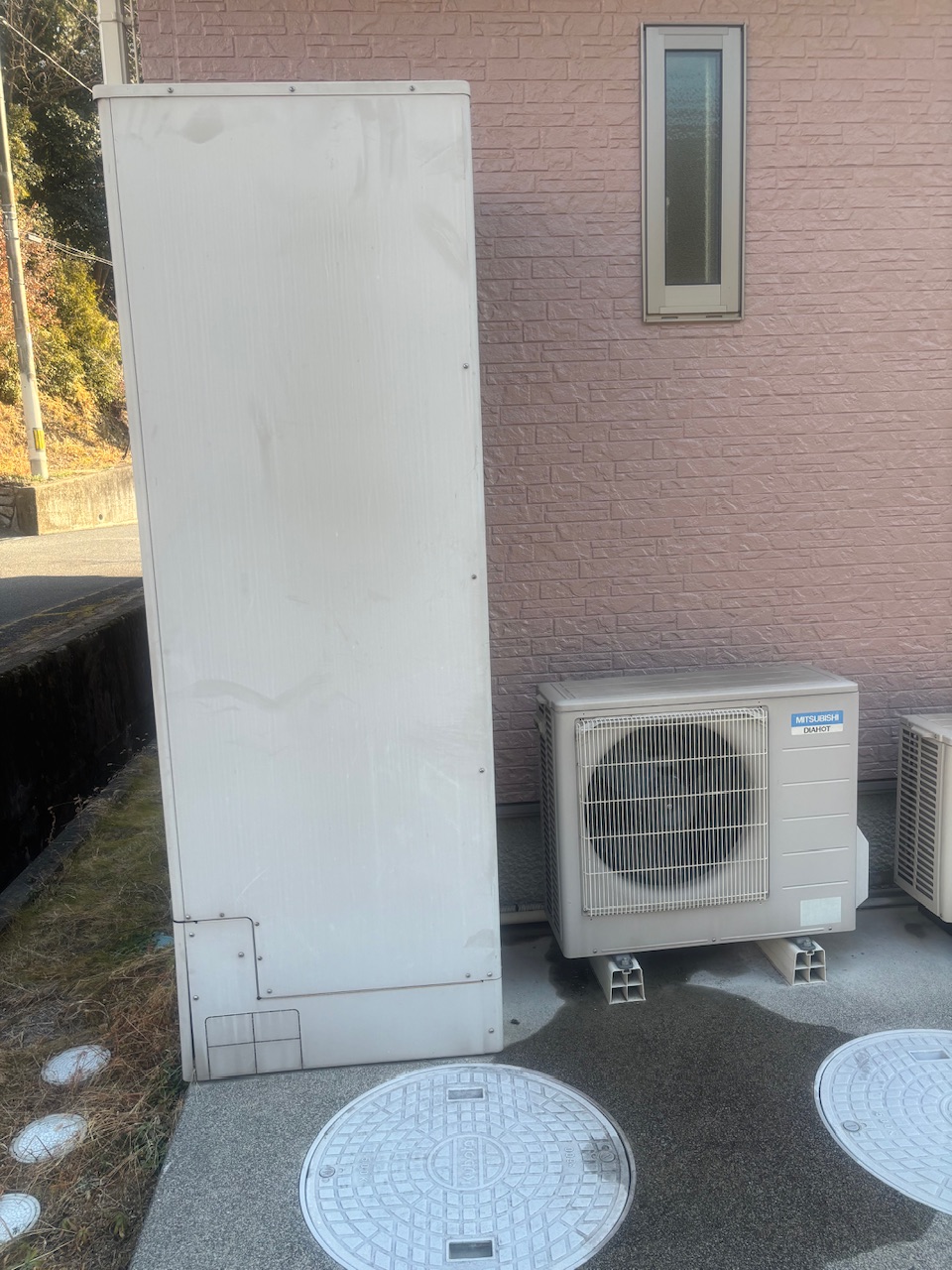 省エネで清潔機能のあるエコキュートに買い替え