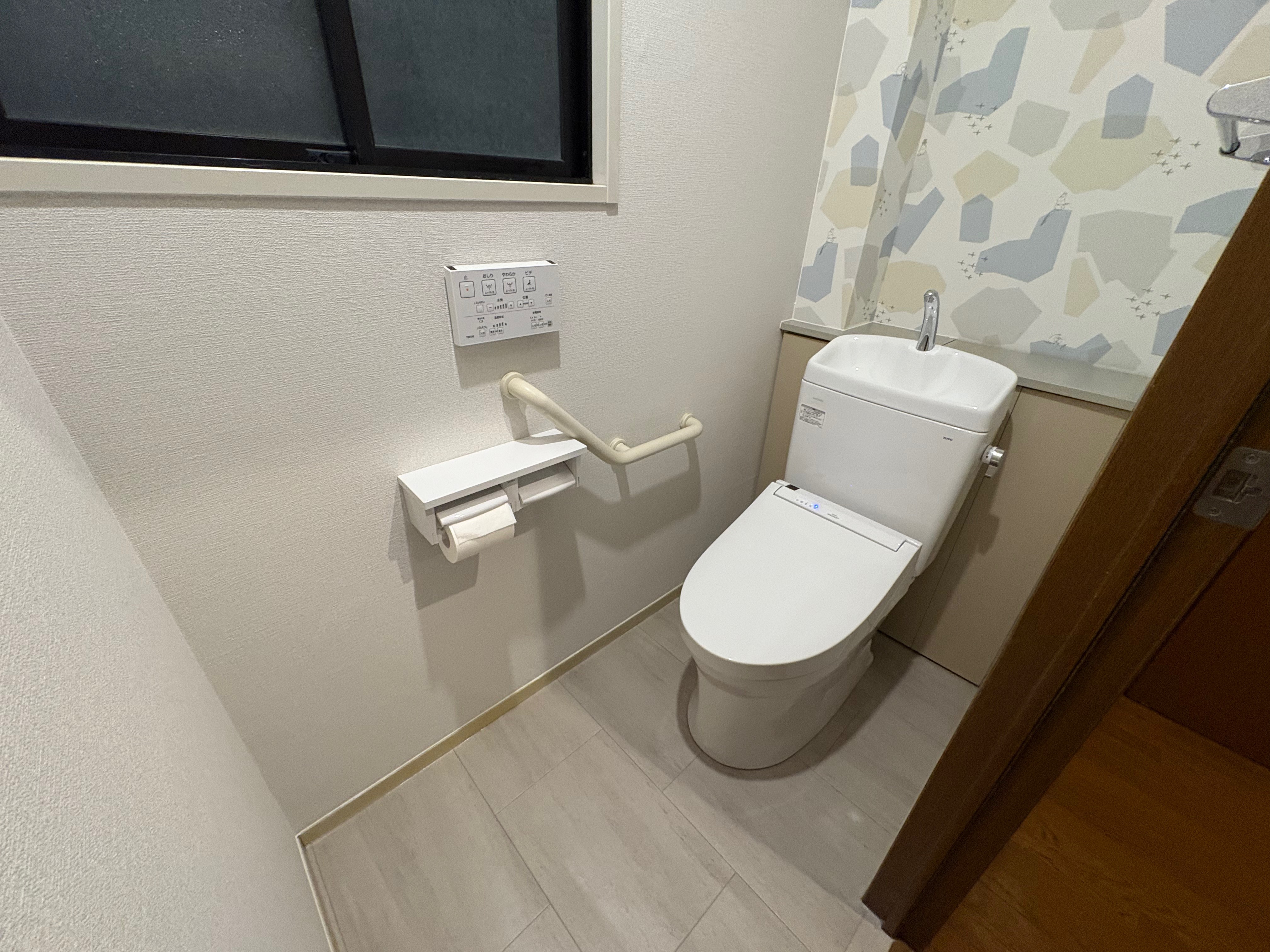 豊橋市【TOTO】【クリナップ】トイレキッチンリフォーム