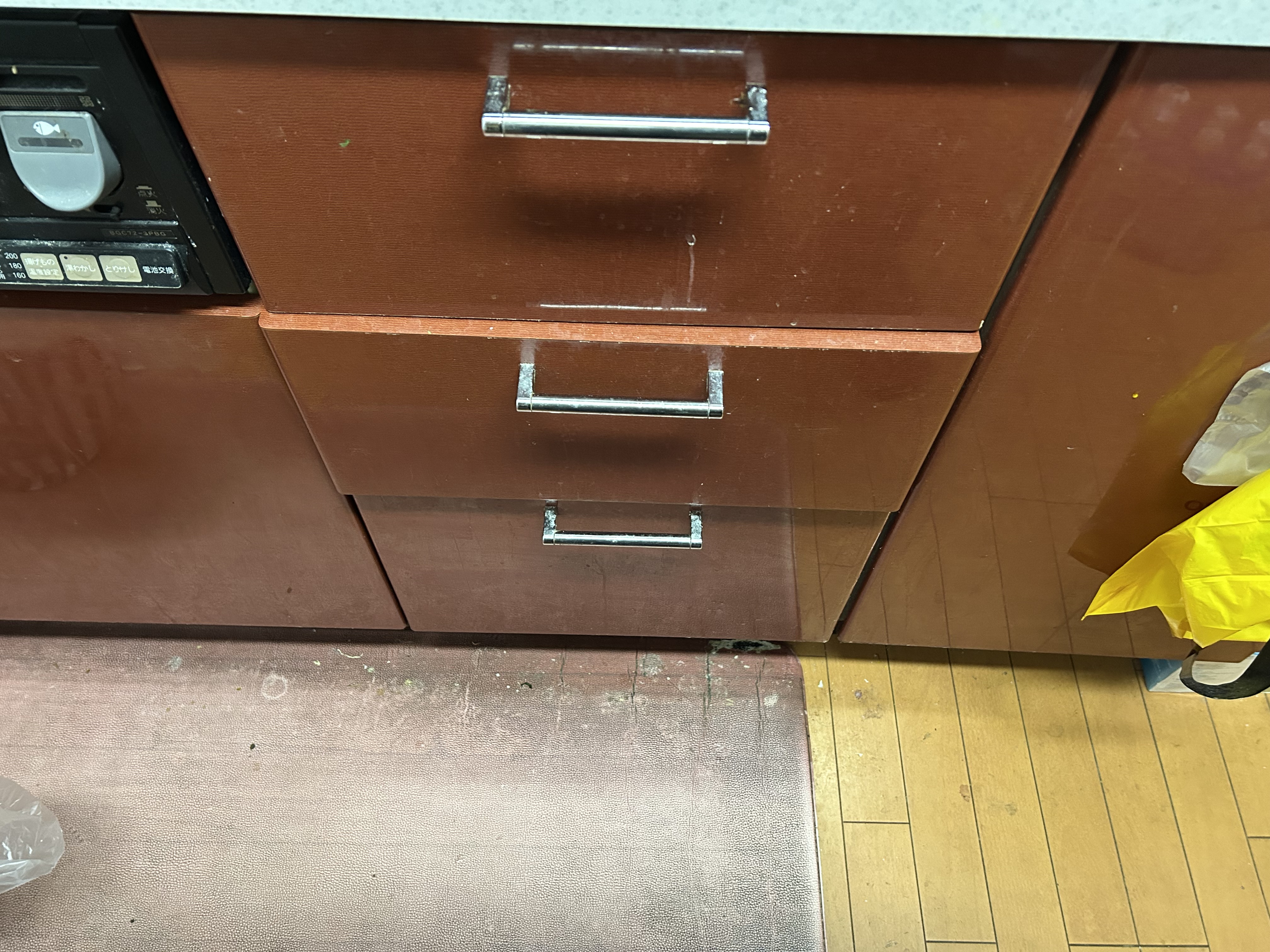 自分通りのキッチンに仕上がりました