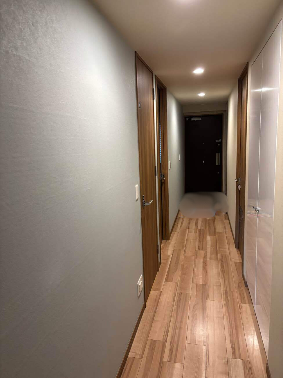 壁穴補修及び建具交換工事