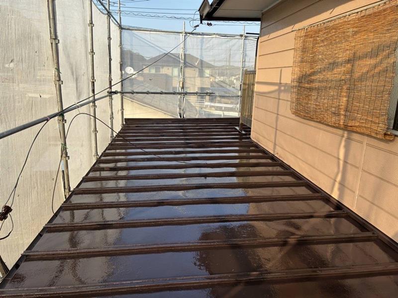 屋根の塗装