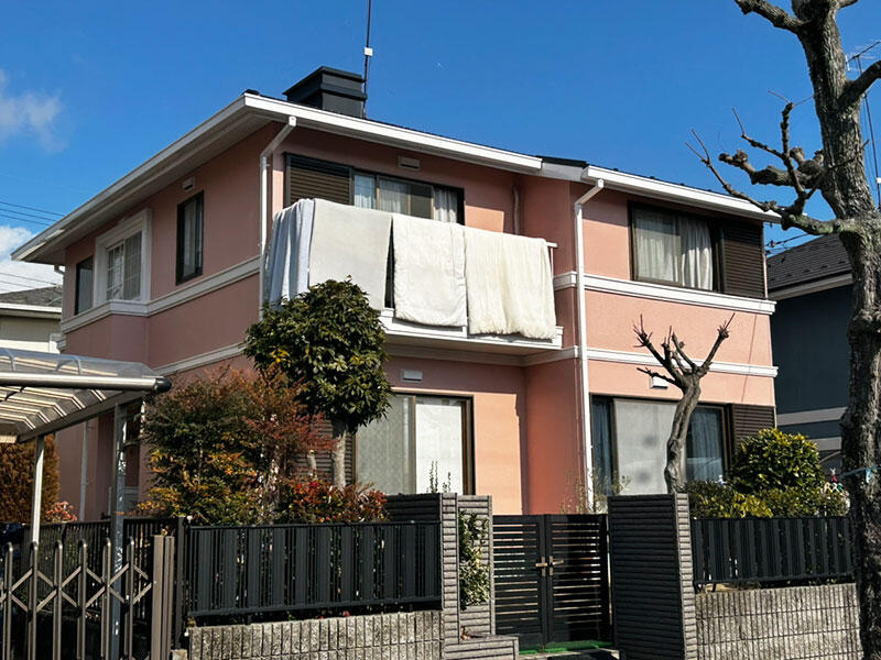 明るい外観に変身！