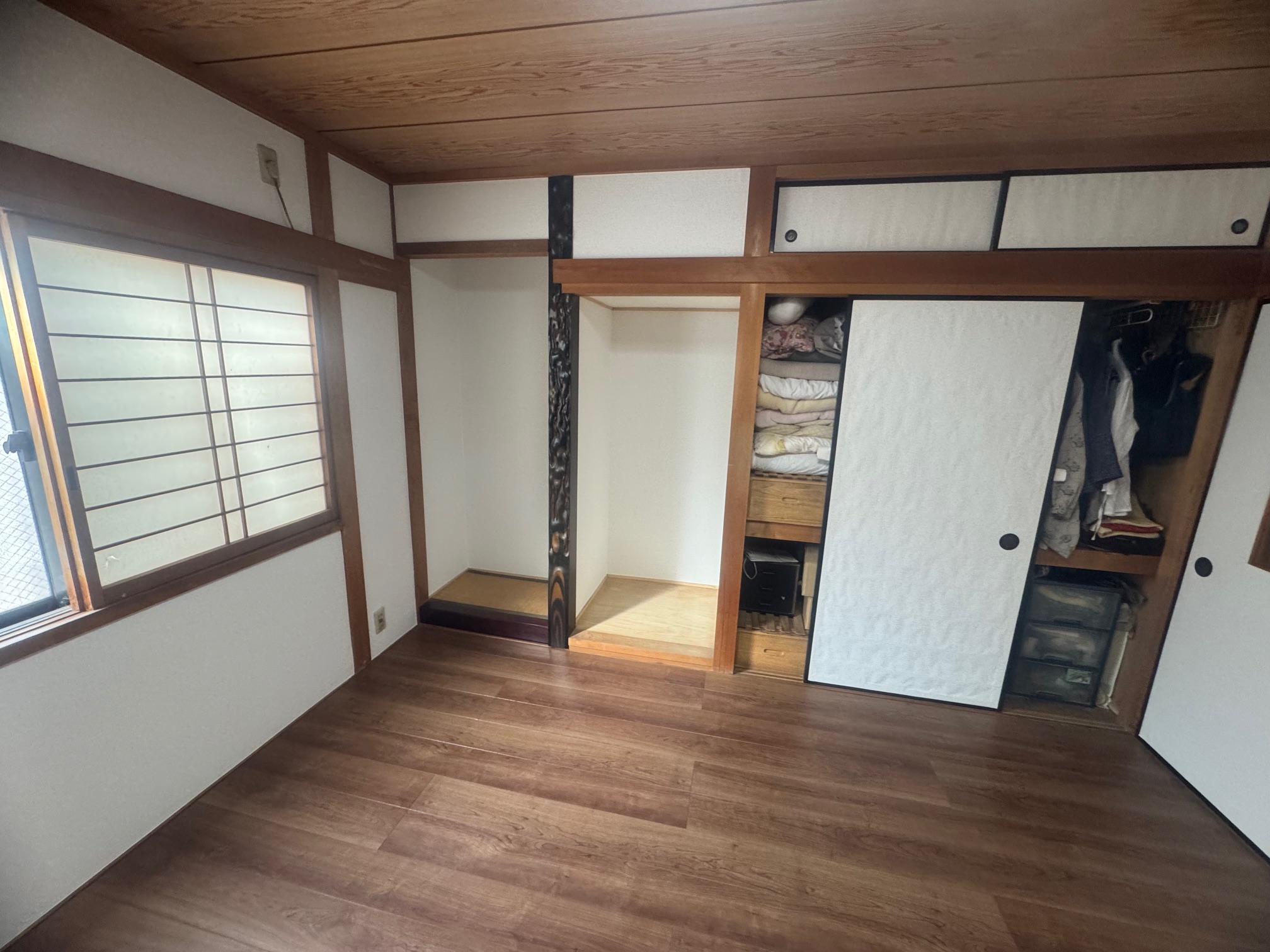 家族の同居がきっかけで和室から洋室へ改修工事