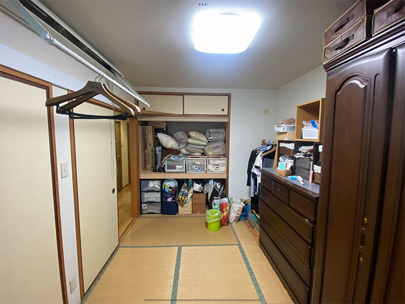 収納にこだわった洋室！