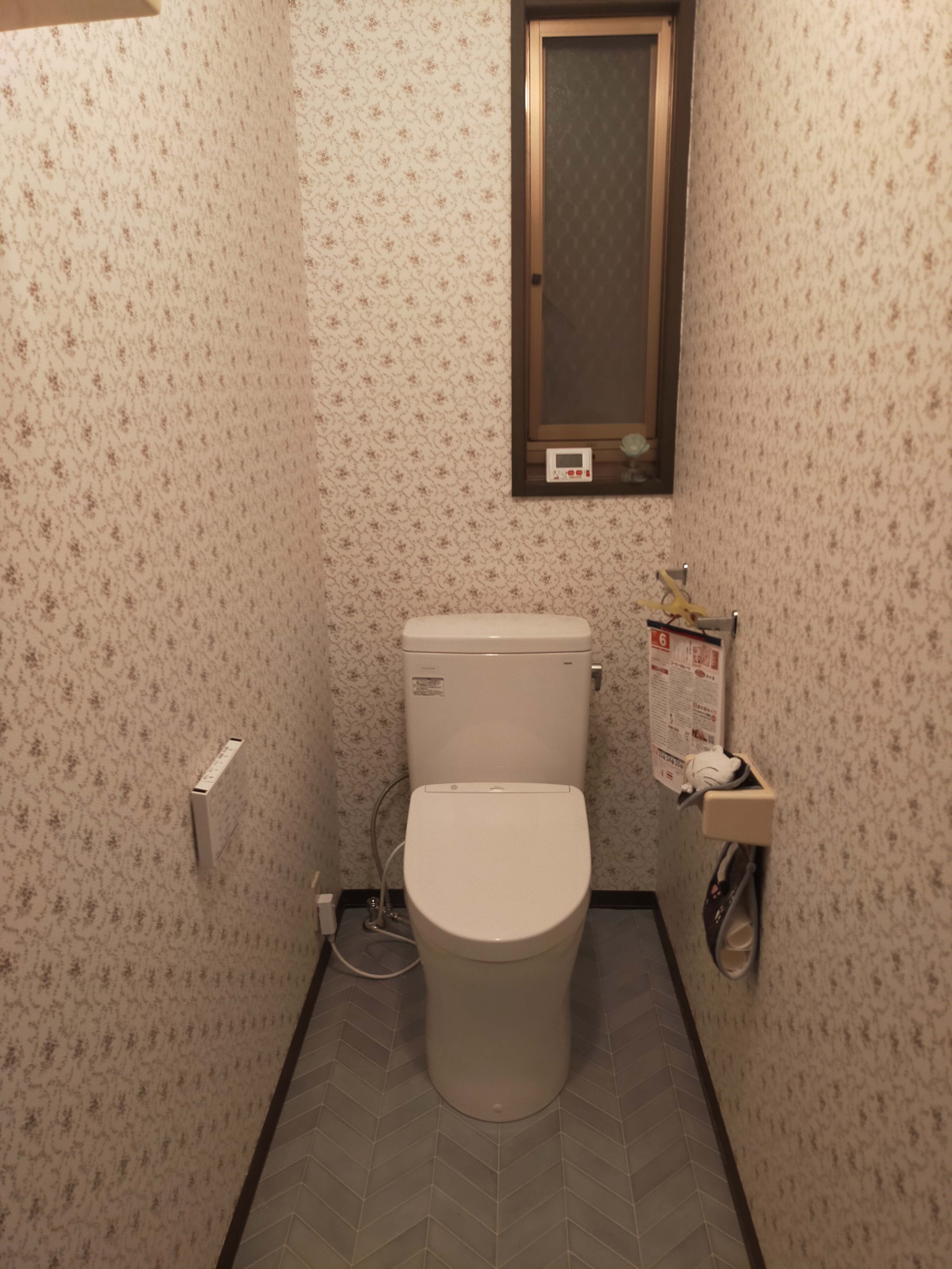 トイレ交換と内装リフォーム