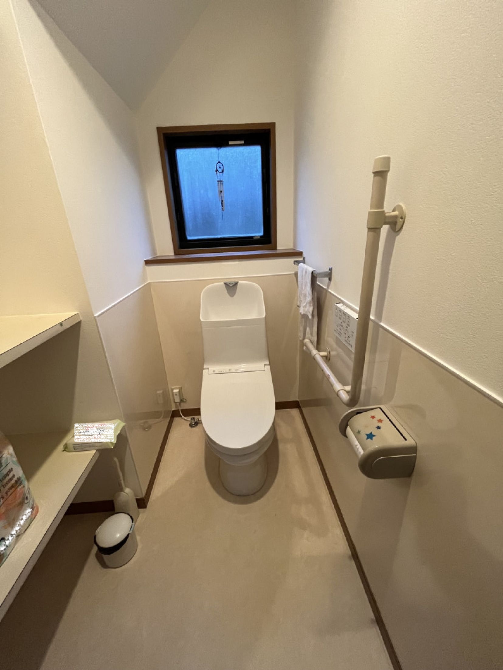 スッキリとしたトイレへ