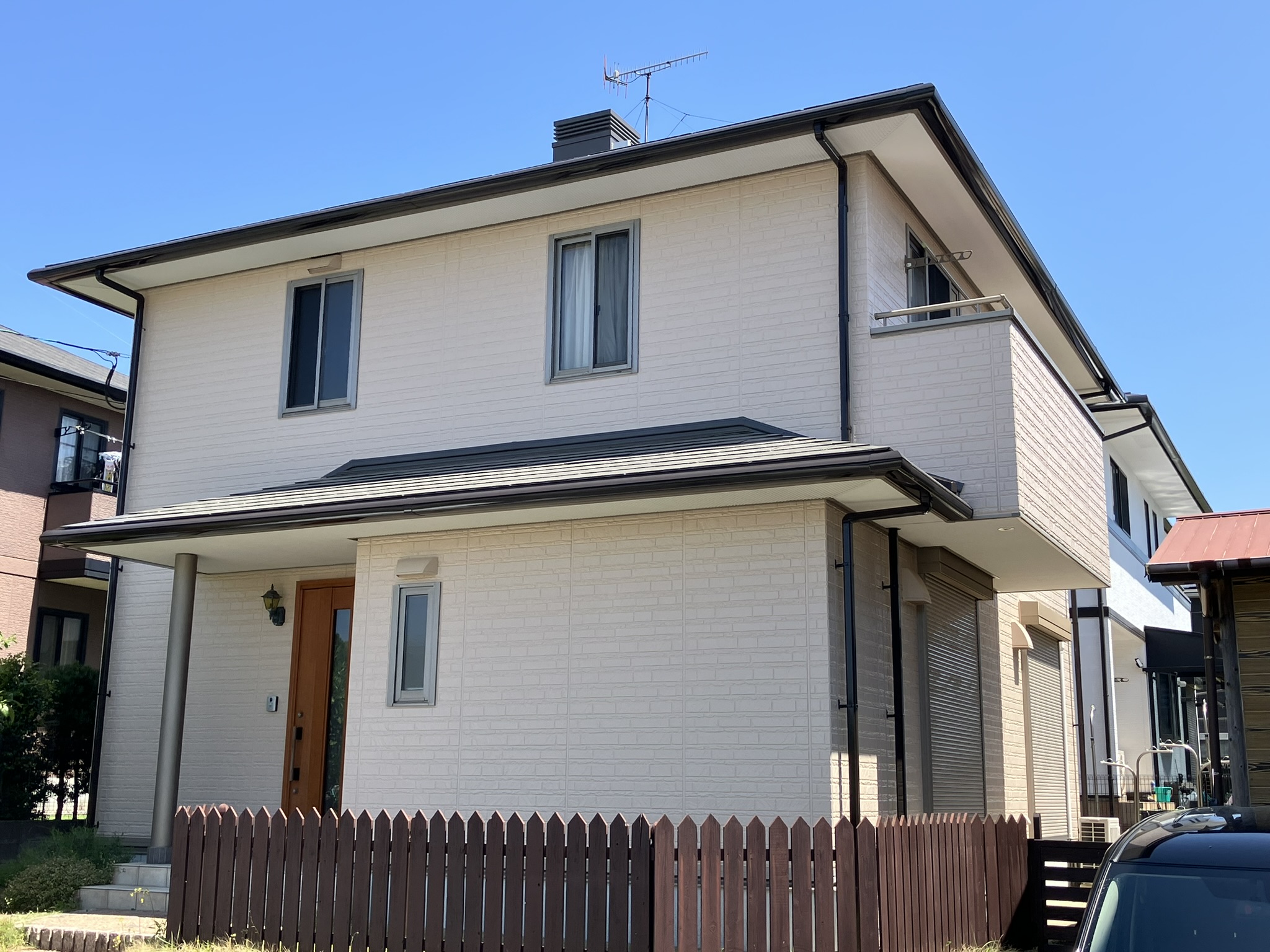 築20年一戸建ての外壁屋根塗装リフォーム