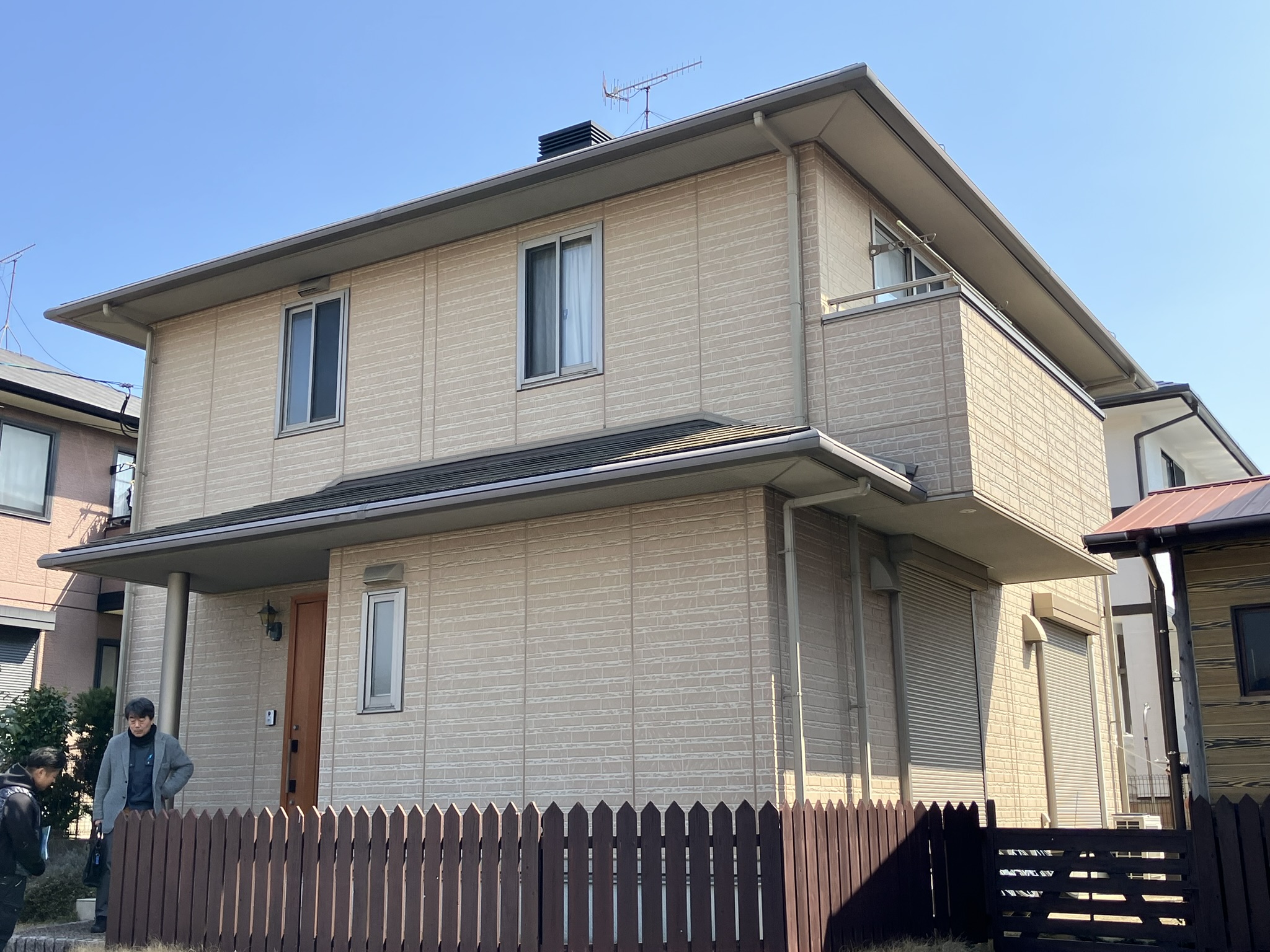 築20年一戸建ての外壁屋根塗装リフォーム