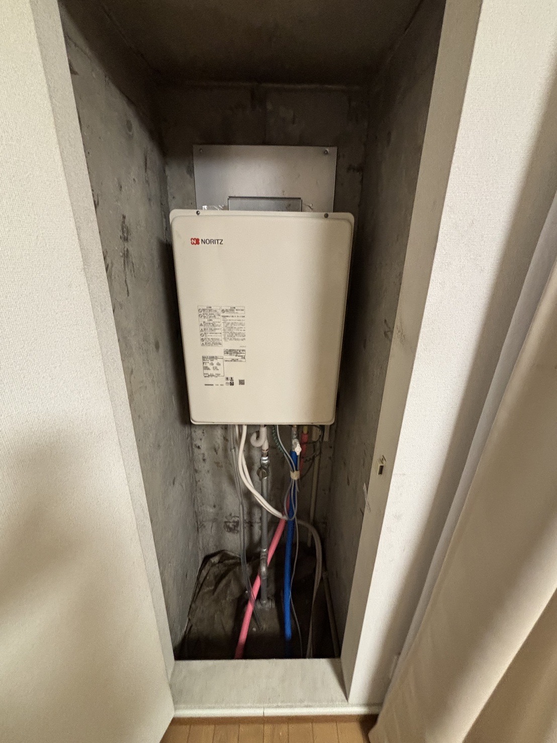いつでもお風呂に入れるよう追い焚き付きのお風呂