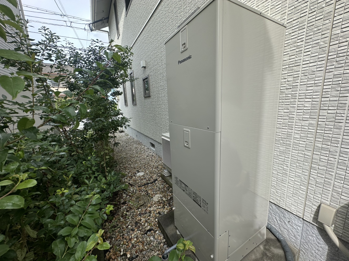 ソーラーチャージ対応のエコキュートへ交換