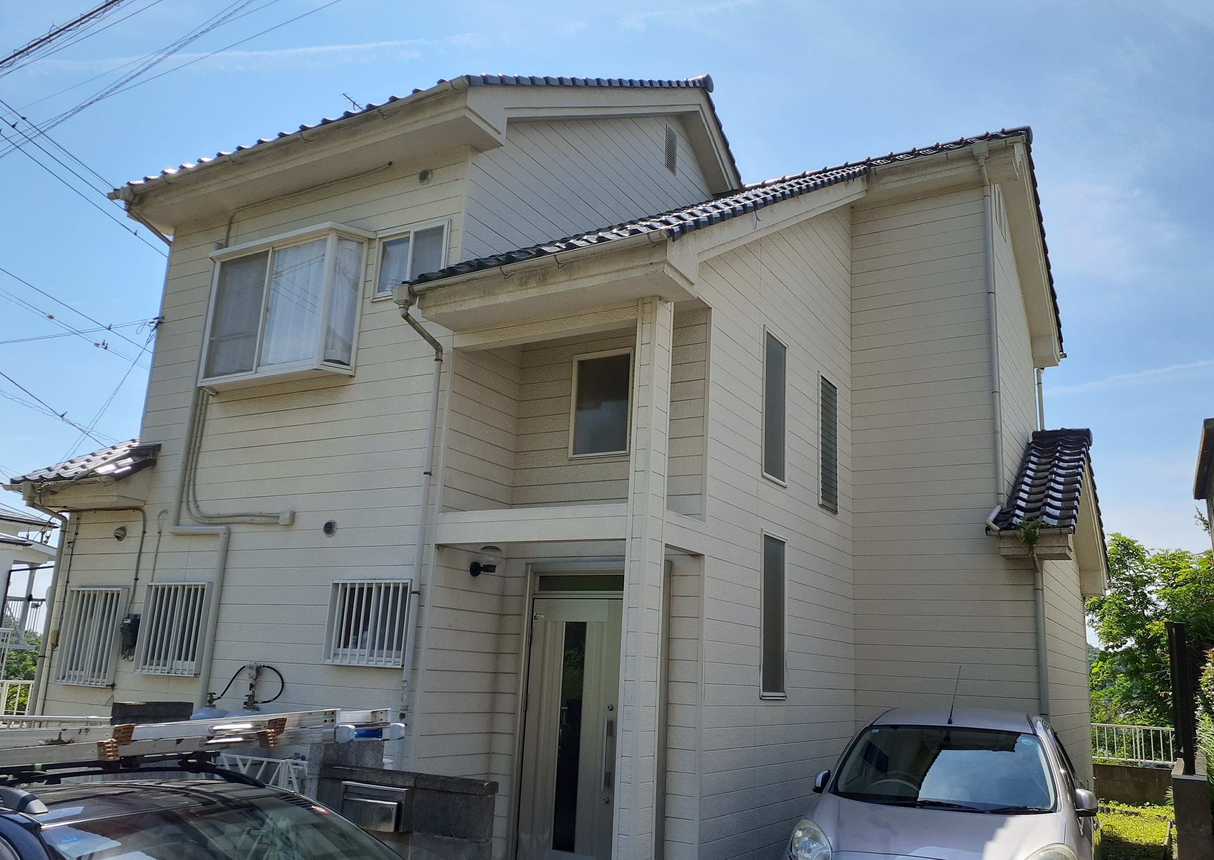 大切なおすまいのメンテナンス　外壁塗装と雨樋交換