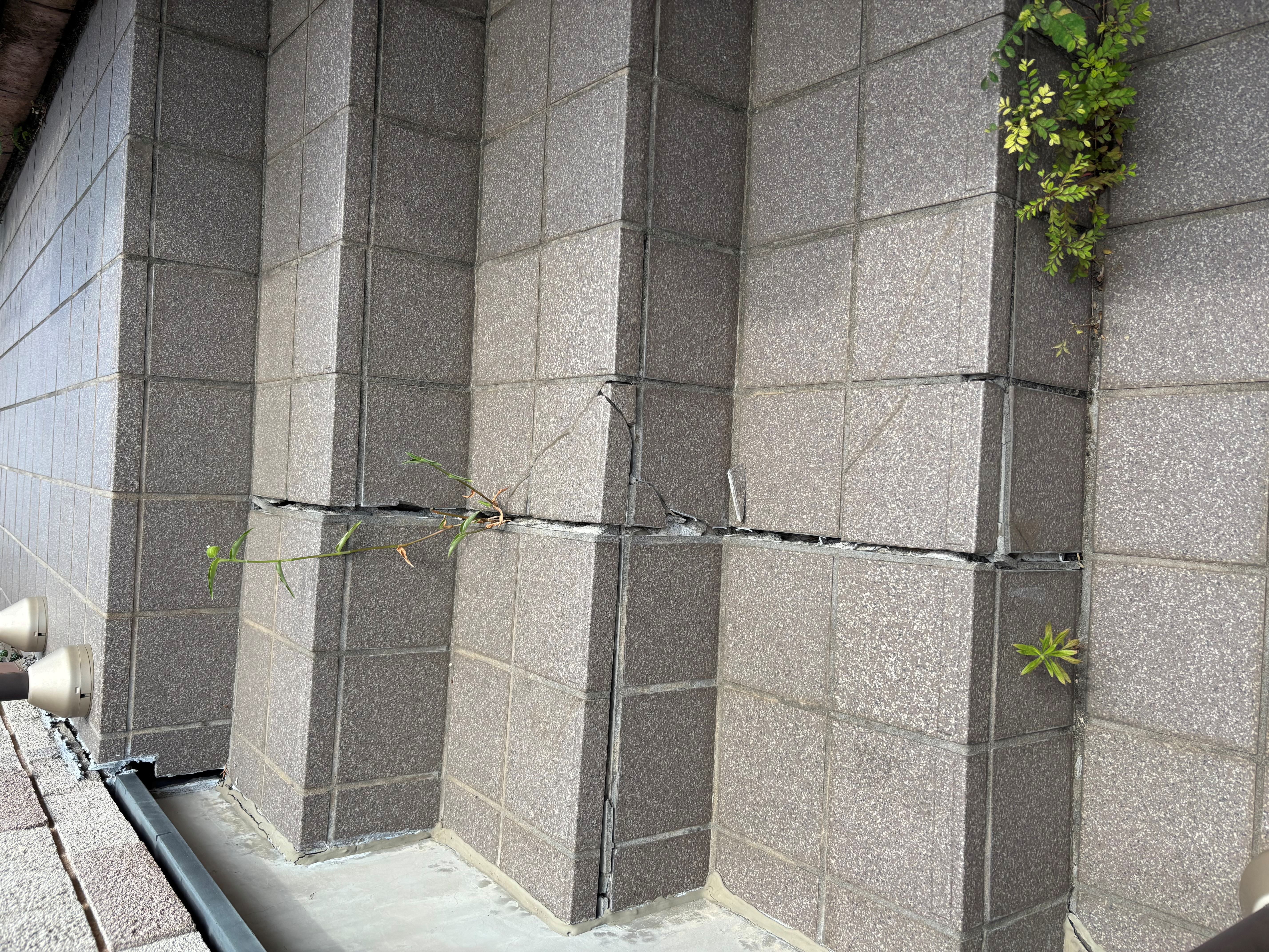 砂利敷と外階段の修繕