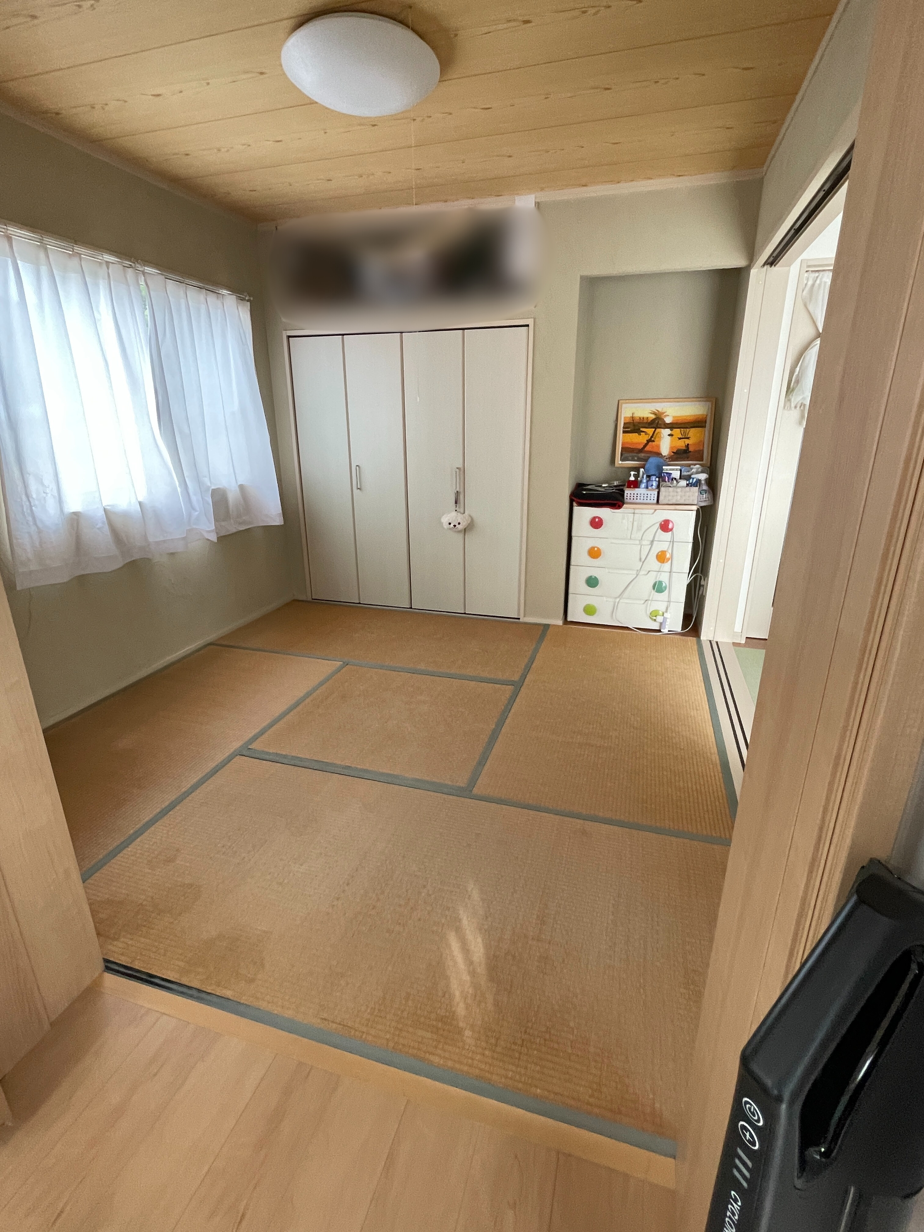 明るく快適に生まれ変わった洋室空間