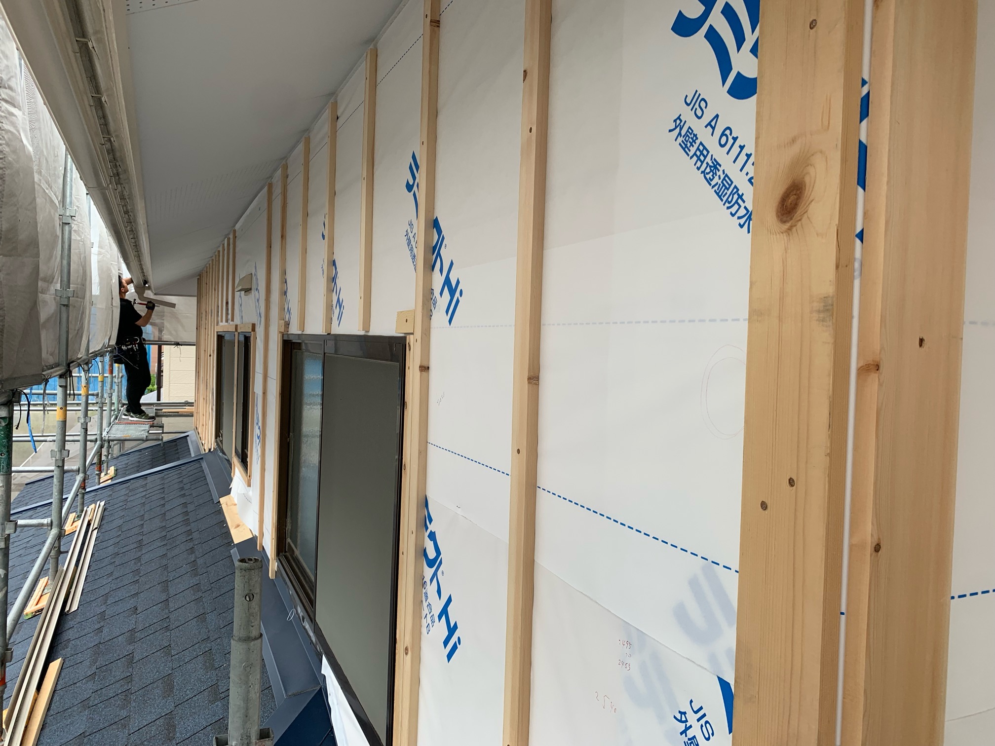 屋根カバー工事・外壁カバー工事（仙台市太白区）