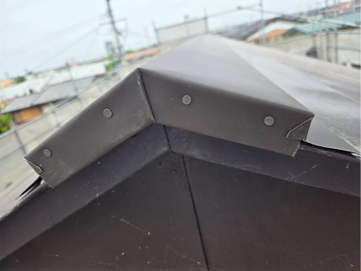 【火災保険適用】強風で飛んだ棟板金をすぐ交換（仙台市太白区）