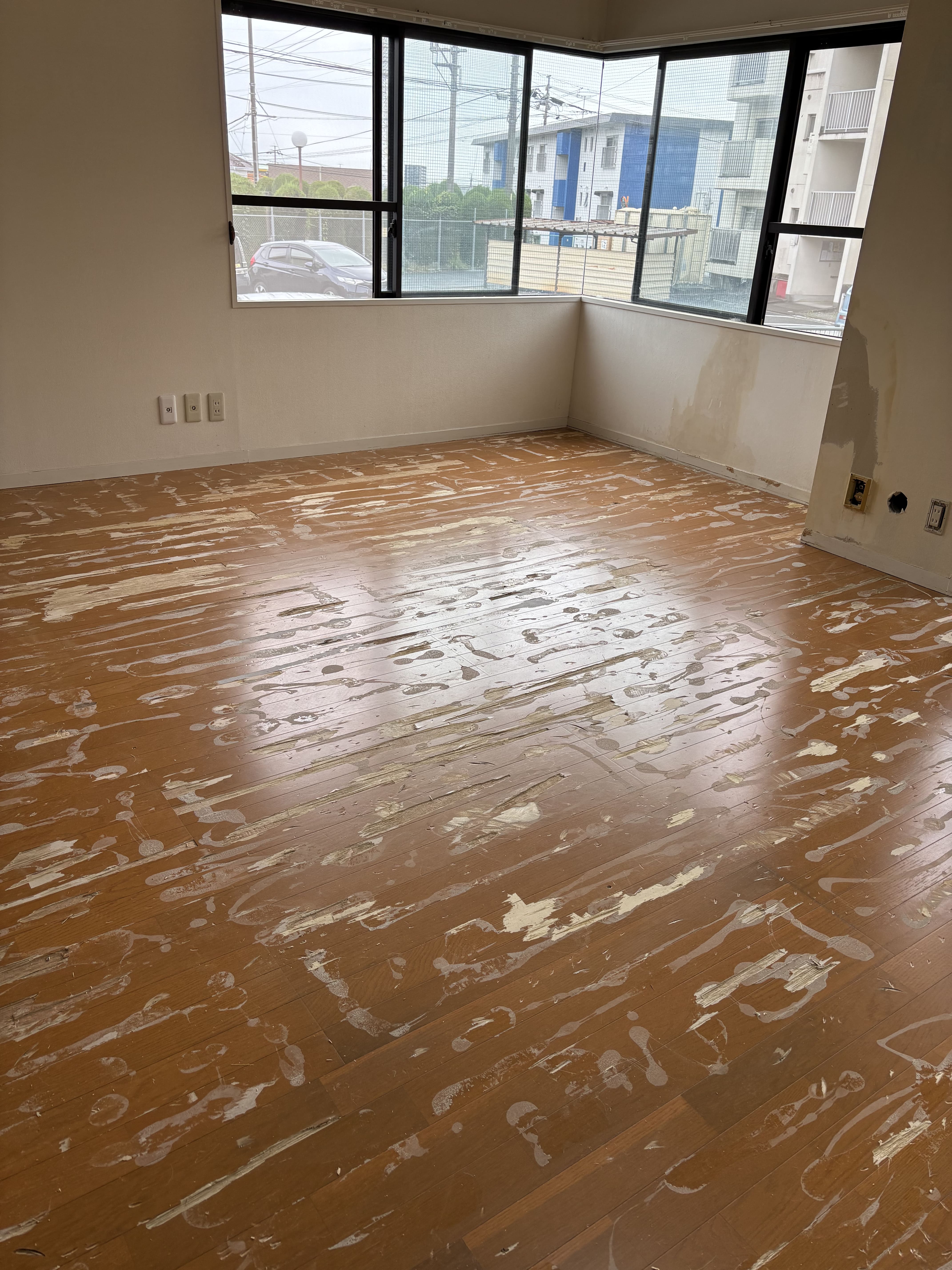 【マンション内装】床張替工事