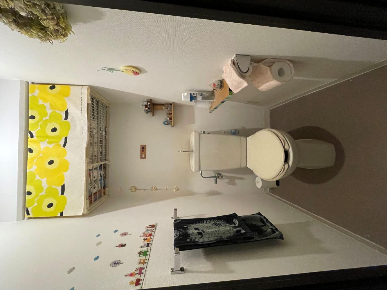 大好きな柄に包まれた心地よいひととき　トイレリフォーム