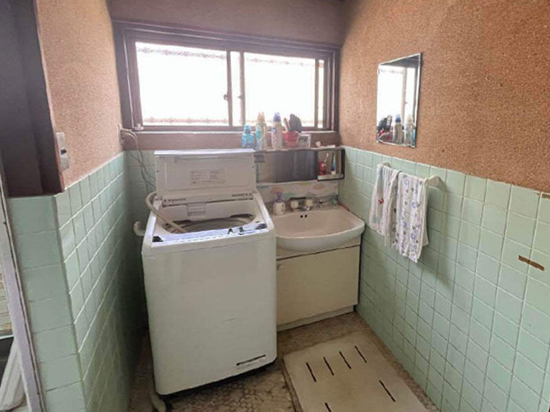 広々快適な洗面化粧室に