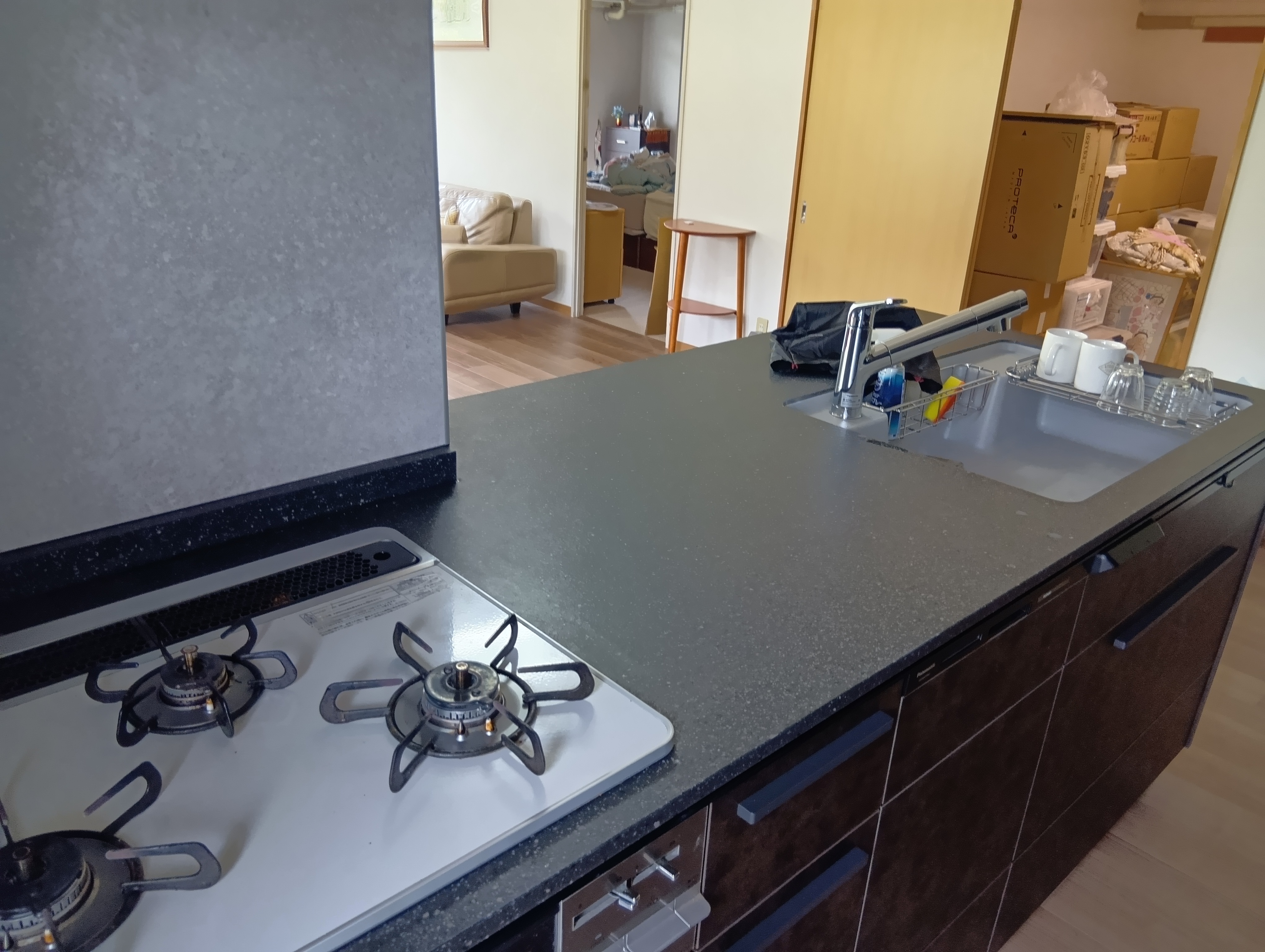 解放感のあるキッチンへリフォーム