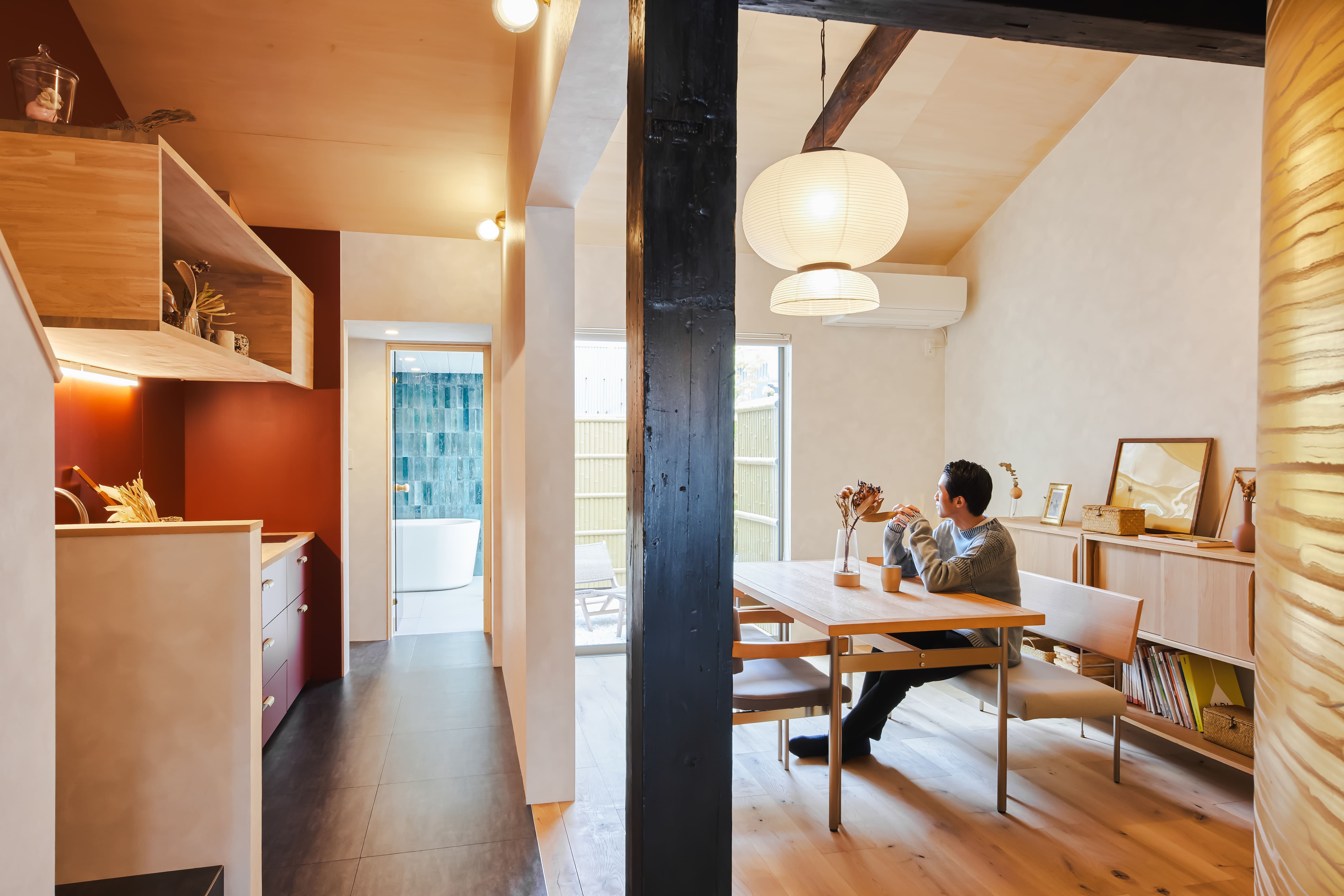 京町家をフルリノベーションしたモデルハウス