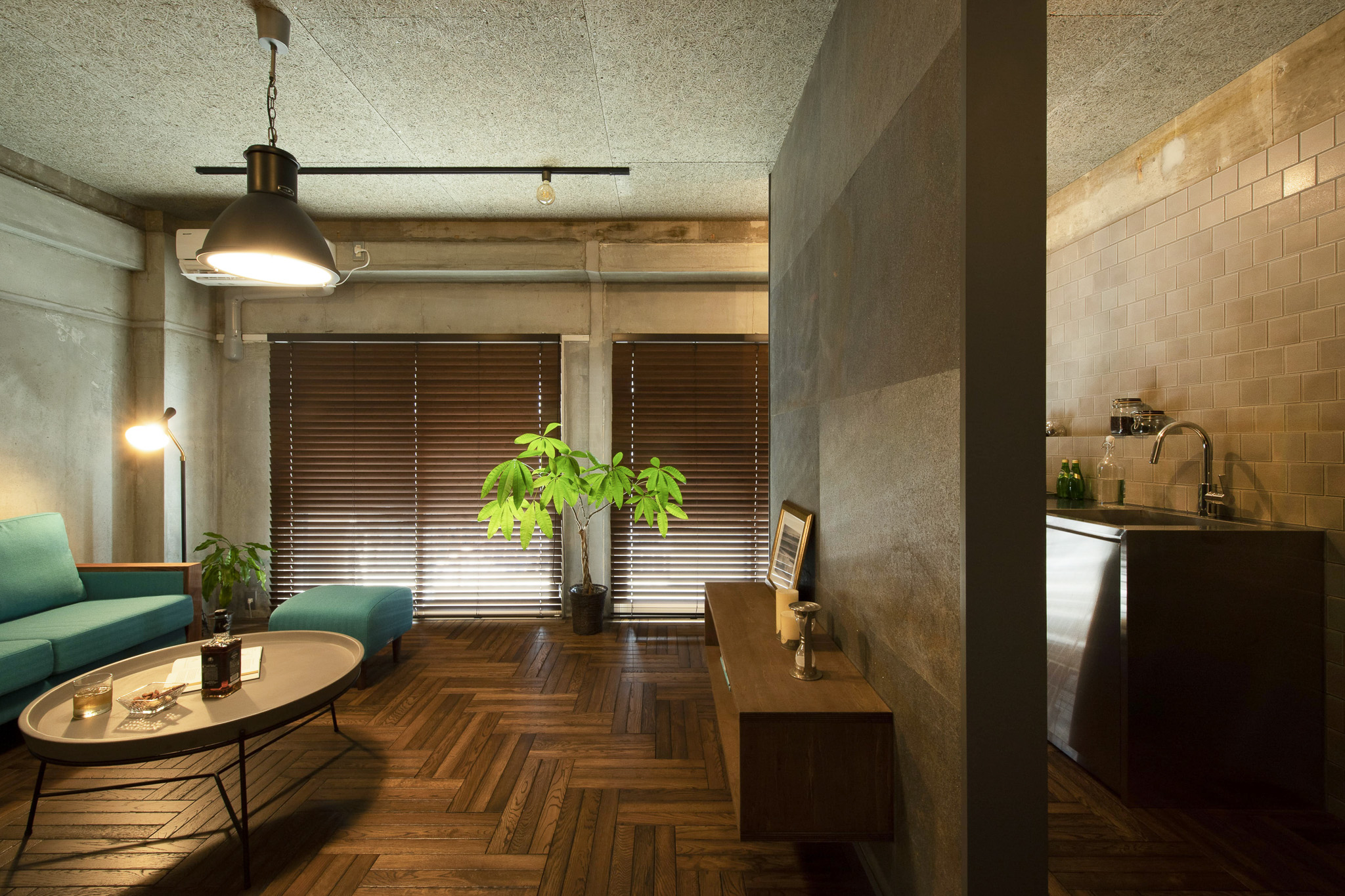 わくわく。隠れ家に住まう。