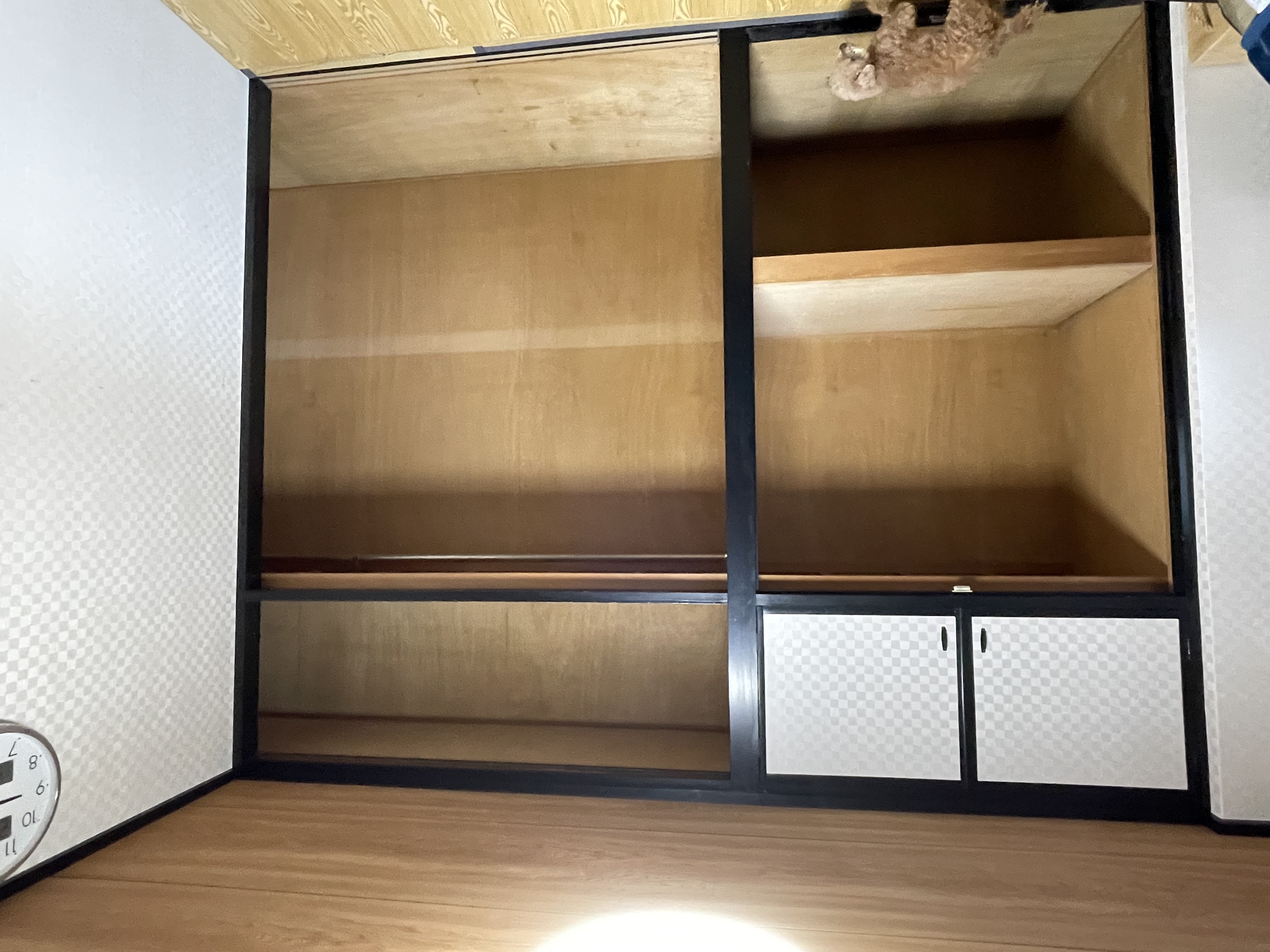 押入れ湿気対策のためのクローゼット化リフォーム