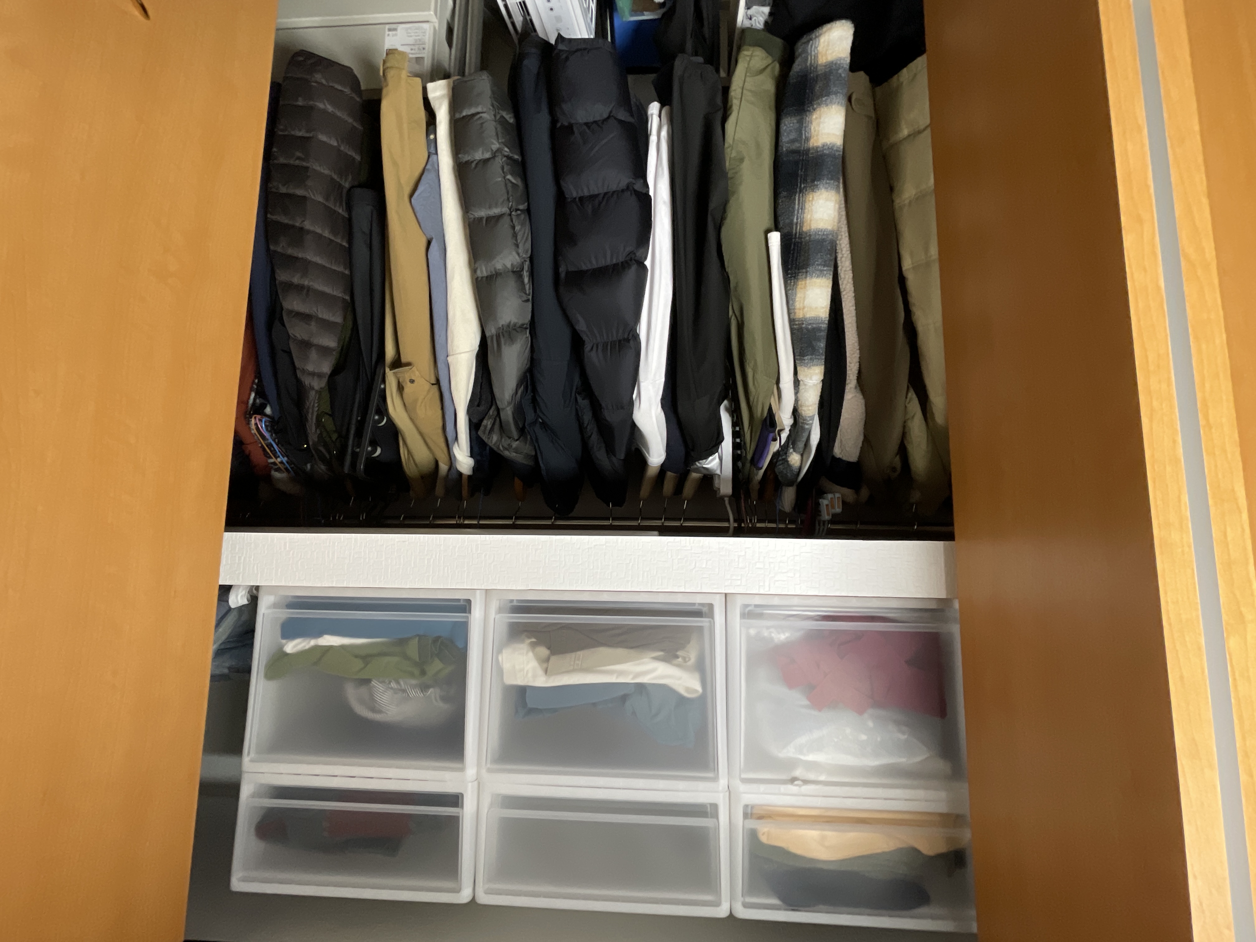 押入れ湿気対策のためのクローゼット化リフォーム