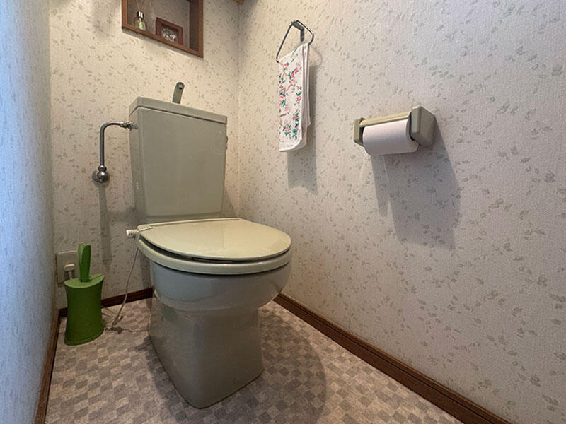 華やかで可愛いトイレ空間