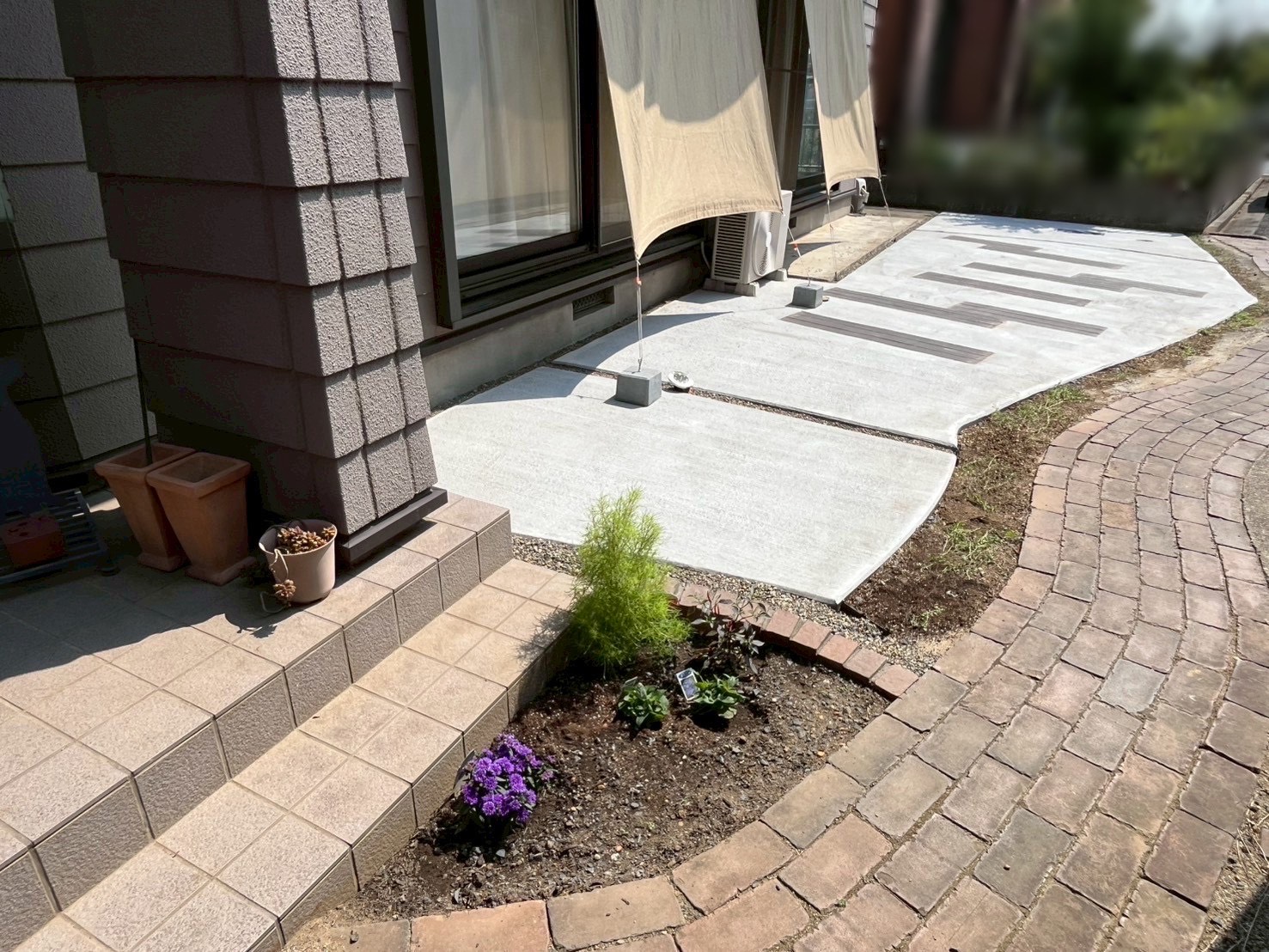 ナチュラルガーデン🪵🌿に調和する駐車場増設リフォーム