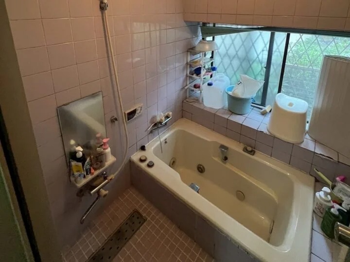 在来工法から寒さの感じにくいユニットバスへ