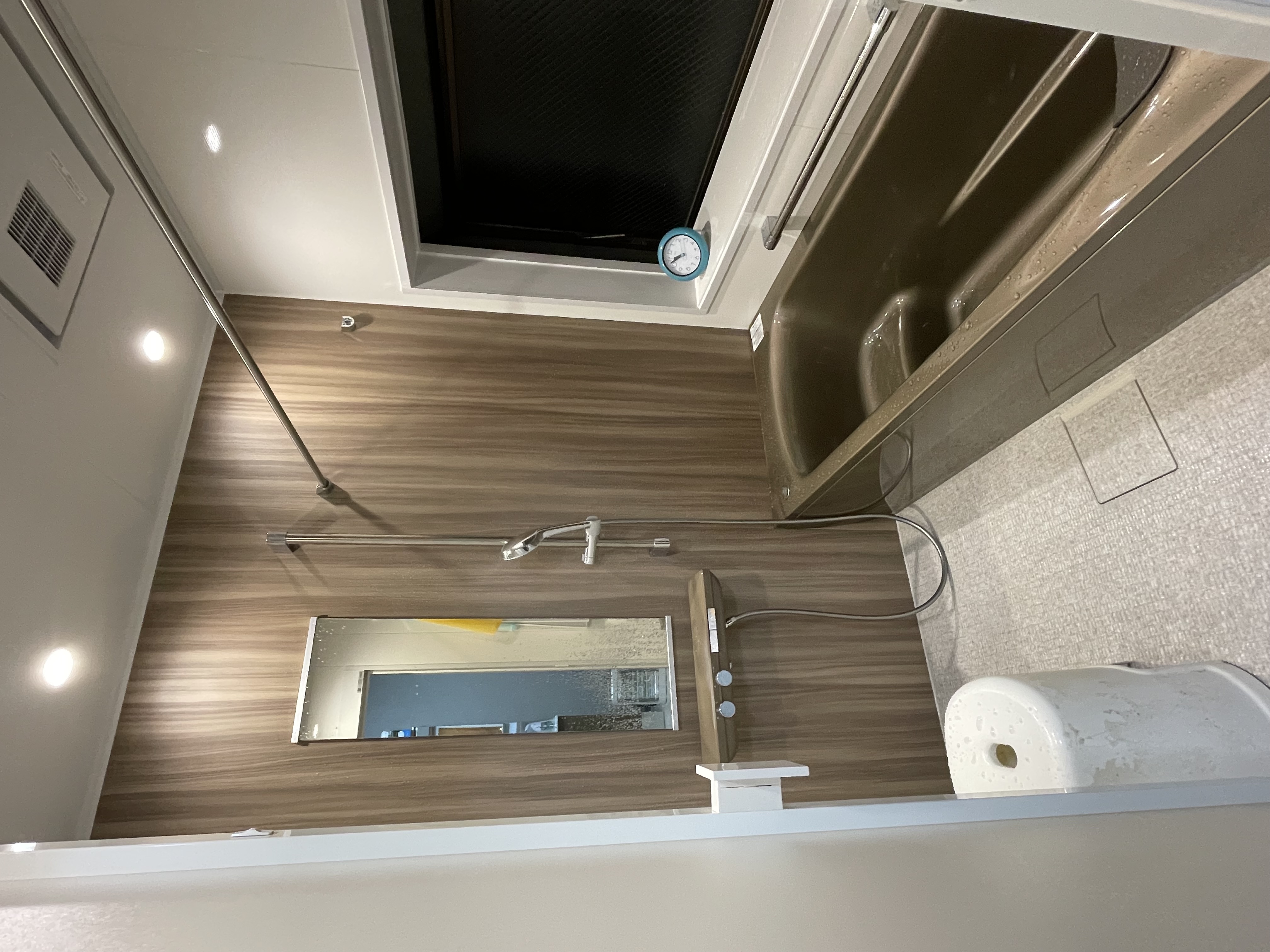 寒いお風呂がホテル仕様に